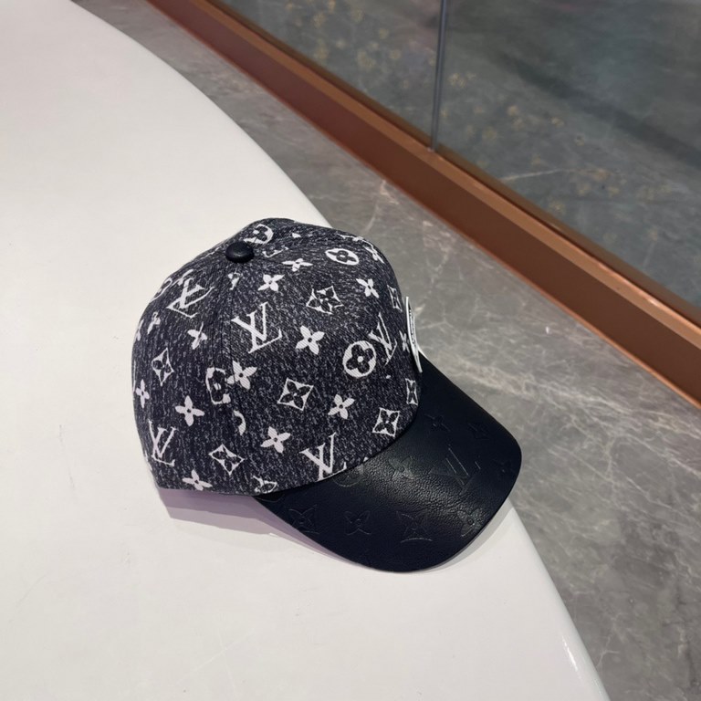 New! Louis Vuitton LouisVuitton   New LV baseball cap, heavy duty   early spring collection high-end atmosphere, versatile models   men and women!