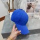 Louis Vuitton LV   Milan counter new hat female foreign full embroidery baseball cap, show face small shade sun protection