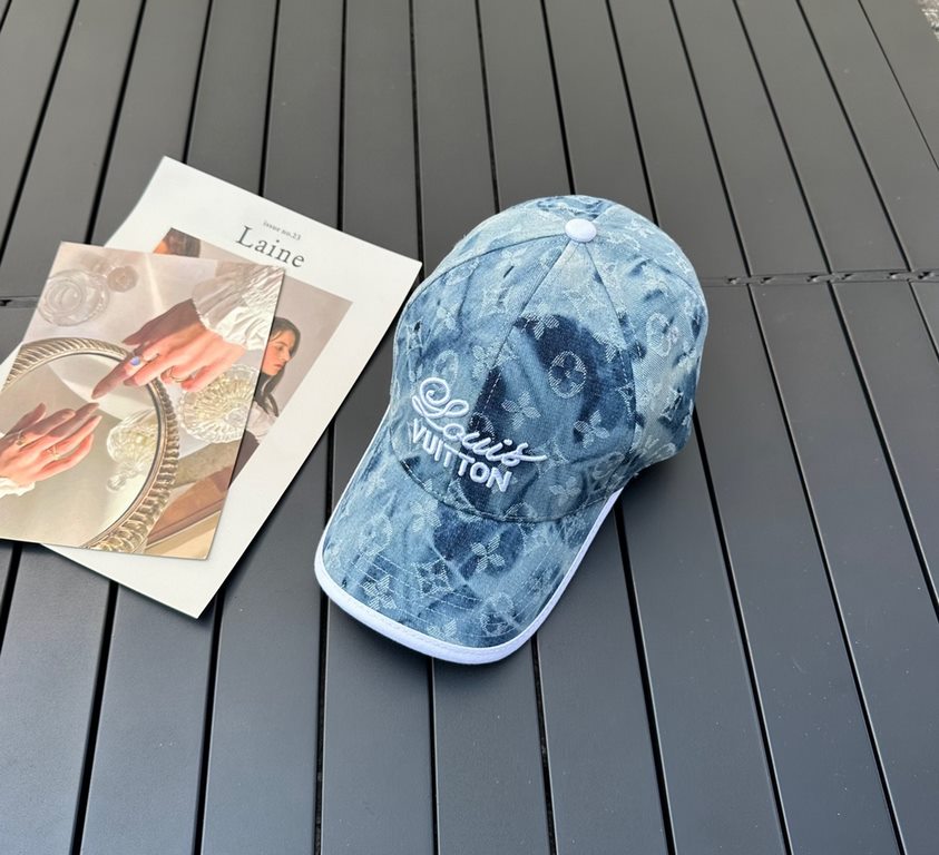 Louis Vuitton Baseball Caps LouisVuitton   New LV baseball caps, heavy construction   perfect old-fashioned camouflage, high-end atmosphere, versatile models   men and women!