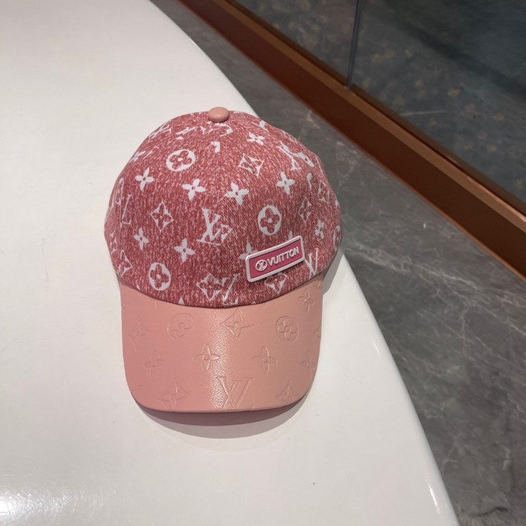 P on the new! Louis Vuitton LouisVuitton   new LV baseball cap, heavy construction   early spring collection of high-end atmosphere, versatile models   men and women!