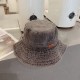 ￥P￥Lv Louis Vuitton Cowboy Fisherman's Hat, Outdoor Cowboy Hat, Head Circumference 57, cm Unisex