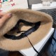 Special  LV Louis Vuitton   Hat bucket hat fall and winter 2023 burst new cashmere basin cap plush fisherman hat female