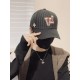 LouiVuittonLV   counter new Louis Vuitton home embroidered baseball cap, simple and generous Men and women universal sun hat, the