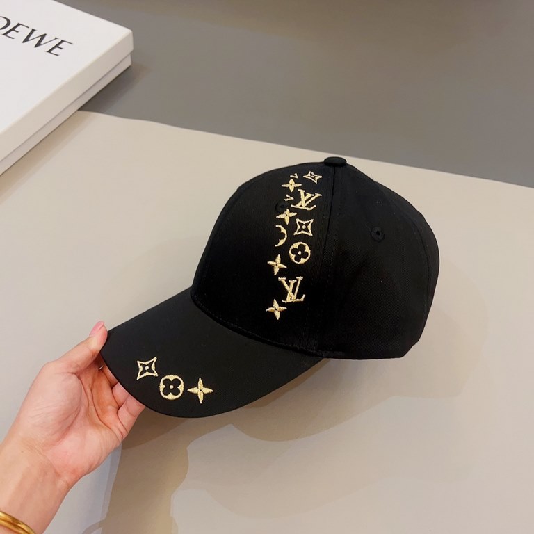 Louis Vuitton LV ~ 2023 spring and summer new explosive models of baseball caps  , the big models are super good with, hurry to get!