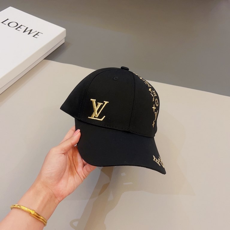 Louis Vuitton LV ~ 2023 spring and summer new explosive models of baseball caps  , the big models are super good with, hurry to get!