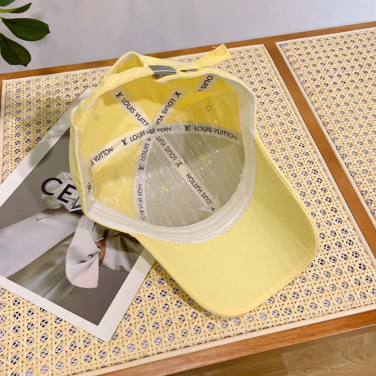 Louis Vuitton LV ~ 2023 spring and summer new explosive models of baseball caps  , the big models are super good with, hurry to get!