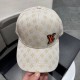 The lv jacquard upgrade ships! Fabric upgrades, accurate pair of flowers!With box bag, LV Louis Vuitton new original single baseball cap, LV cowboy jacquard, counter 11 open mold customized, the original canvas fabric is