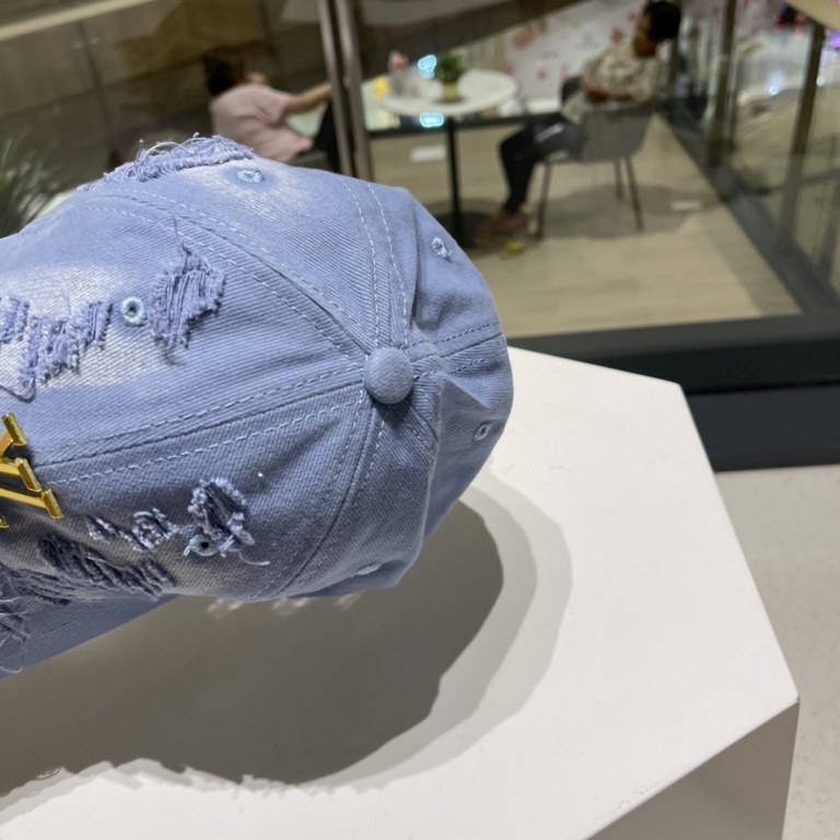 Louis Vuitton LouisVuitton   new LV broken baseball cap, heavy construction   early spring collection of high-end atmosphere, versatile models   men and women!