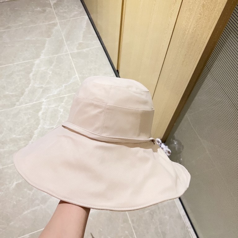 with dust bag [LV Louis Vuitton] 2023 spring and summer new large-brimmed double-sided big brand bear fisherman hat, sunshade big models super good with the eyes closed into a