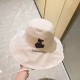 with dust bag [LV Louis Vuitton] 2023 spring and summer new large-brimmed double-sided big brand bear fisherman hat, sunshade big models super good with the eyes closed into a