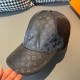 New model shipment!With box bag, LV Louis Vuitton new original single baseball cap, dark print, counter 11 open mold customized, original Oxford fabric   head cowhide, cotton lining, lightweight and breathable! Awesome q