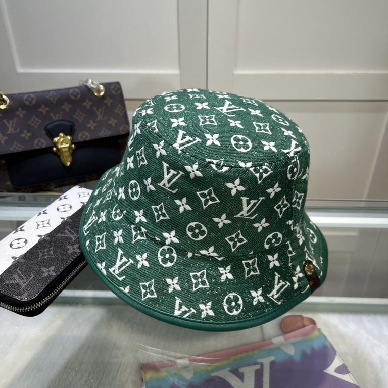 LV Louis Vuitton official website version of the shipment, the classic fisherman's hat, a very classic classic, popular retro beauty, available in all seasons, go out essential, very show face small