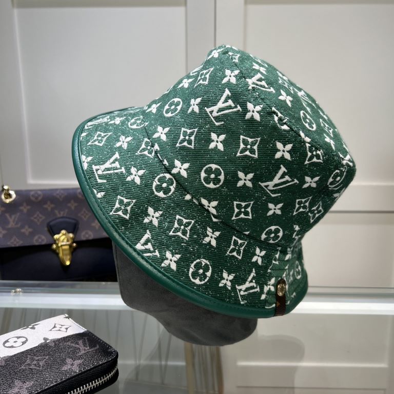 LV Louis Vuitton official website version of the shipment, the classic fisherman's hat, a very classic classic, popular retro beauty, available in all seasons, go out essential, very show face small