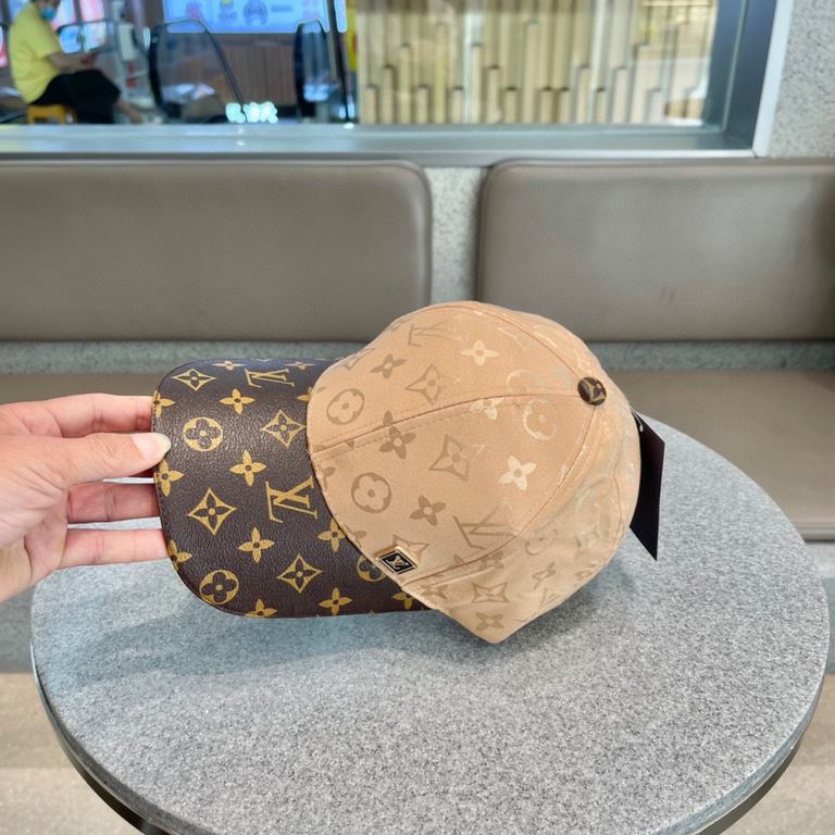 LV Baseball Cap   2023 Early Spring New Louis Vuitton Baseball Cap   Fire shipment, versatile items   casually with a good look The quality is superb   Fashionable versatile