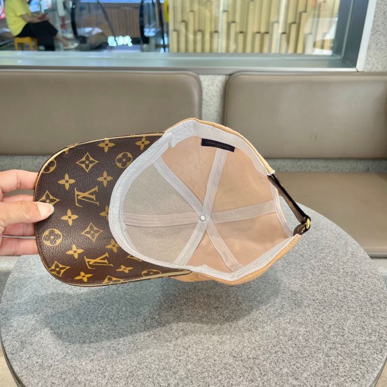 LV Baseball Cap   2023 Early Spring New Louis Vuitton Baseball Cap   Fire shipment, versatile items   casually with a good look The quality is superb   Fashionable versatile