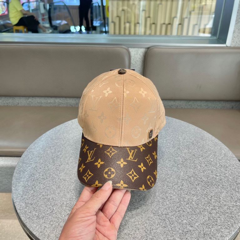 LV Baseball Cap   2023 Early Spring New Louis Vuitton Baseball Cap   Fire shipment, versatile items   casually with a good look The quality is superb   Fashionable versatile