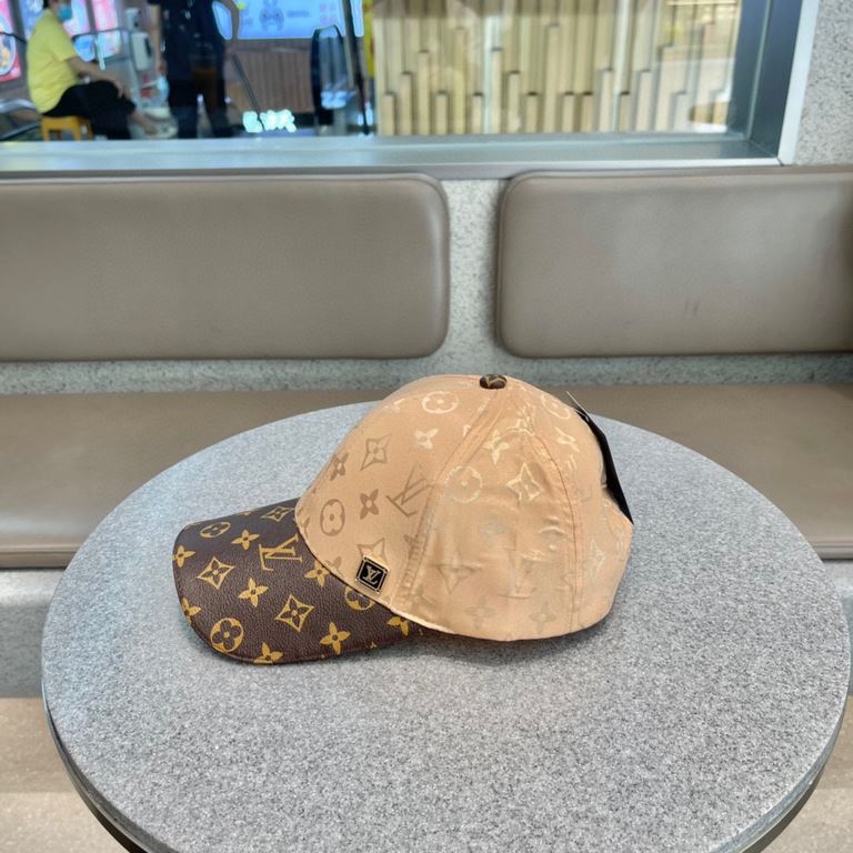 LV Baseball Cap   2023 Early Spring New Louis Vuitton Baseball Cap   Fire shipment, versatile items   casually with a good look The quality is superb   Fashionable versatile