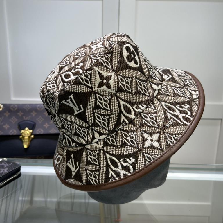 New! Louis Vuitton LouisVuitton   new LV fisherman hat heavy industry to build   fisherman series high-end atmosphere, versatile models   men and women!