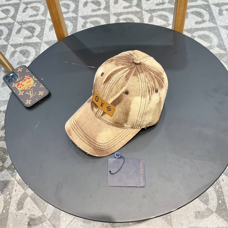 [LV] new counter synchronization cowboy baseball cap, counter synchronization shipment, big name models super good with, hurry to get!