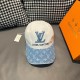 New model shipment!With box cloth bag, LV (Louis Vuitton) new original single baseball cap, old flower splicing, 11 open mold ordering, the original cotton fabric   counter old flower cloth, workmanship is meticulous and