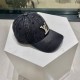 LV2023 new denim baseball cap, fisherman cap   baseball cap. Denim fabric, very nice   adjustable in the back.