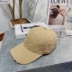 Louis Vuitton LV   Milan counter new hat female foreign full embroidery baseball cap, show face small shade sun protection