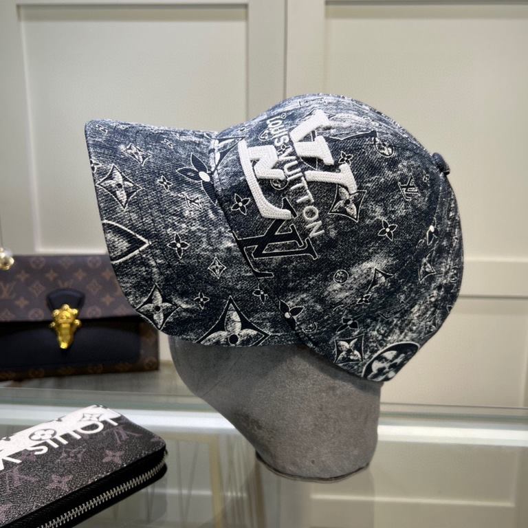 New! Louis Vuitton LouisVuitton   new LV baseball cap, heavy construction   early spring collection of high-end atmosphere, versatile models   men and women!