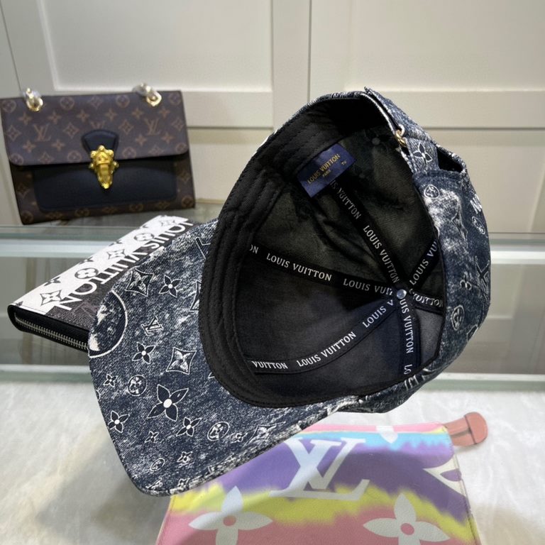 New! Louis Vuitton LouisVuitton   new LV baseball cap, heavy construction   early spring collection of high-end atmosphere, versatile models   men and women!