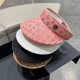 LV (Louis Vuitton) 2023 early spring new models counter latest models synchronization Spring and summer models elegant and exquisite leather embroidery hollow cap Haute Couture Heavy work high-level! Many netroots anchor