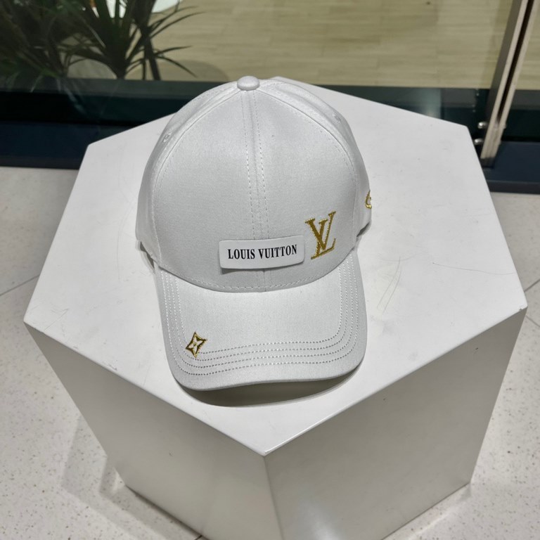 LV Louis Vuitton new duck tongue cap, men's and women's baseball cap, head circumference 57cm