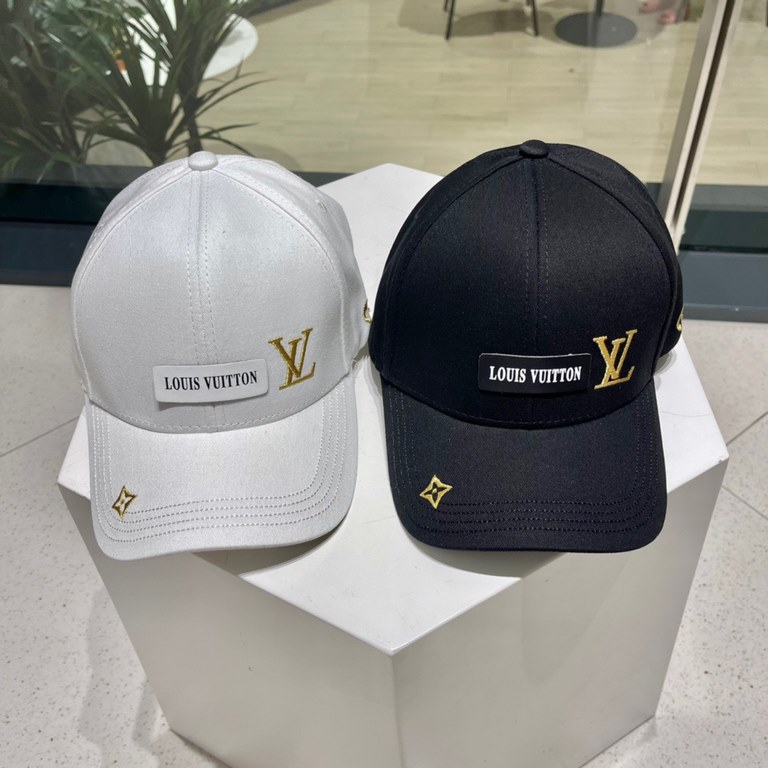 LV Louis Vuitton new duck tongue cap, men's and women's baseball cap, head circumference 57cm