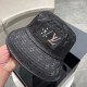 lv Louis Vuitton  2023 early spring new original single LV fisherman hat, simple atmosphere full of personality Exquisite embroidery design Full of fashion sense   This hat is definitely worth getting!