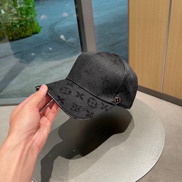 Louis Vuitton Baseball Cap LouisVuitto 2023 Spring and Summer New LV Baseball Cap Simple high-end atmosphere, versatile models   Men and Women