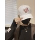 LouiVuittonLV   counter new Louis Vuitton home embroidered baseball cap, simple and generous Men and women universal sun hat, the