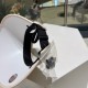 lv Louis Vuitton Japanese UV ice silk sun hat female anti-ultraviolet face shielding sunscreen hollow top hat summer outdoor beach sun hat