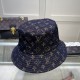 New! Louis Vuitton LouisVuitton   New LV fisherman's hat reworked   Cowboy series high-end atmosphere, versatile models   men and women!