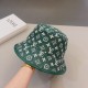 lv louis vuitton   newest snowflake pattern solo spliced fisherman's hat arrives   new fisherman's hat , novelty and fashion, sunshade and sunscreen.