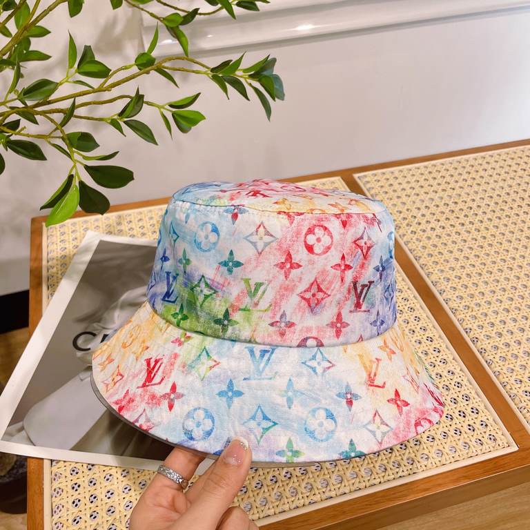 with dust bag [LV] spring and summer models counter synchronization fisherman's hat, counter synchronization shipment, the big name models are super good with, hurry to get!