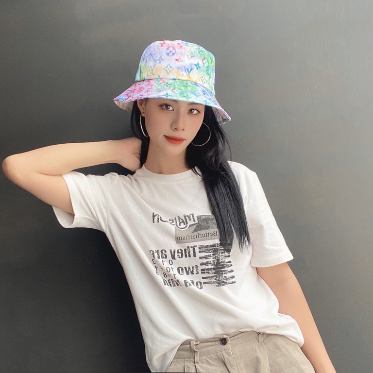 with dust bag [LV] spring and summer models counter synchronization fisherman's hat, counter synchronization shipment, the big name models are super good with, hurry to get!