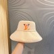 with dust bag [LV] 2023 new large-brimmed sun-shading collapsible fisherman's hat, out of the street essential super good with, hurry to get!