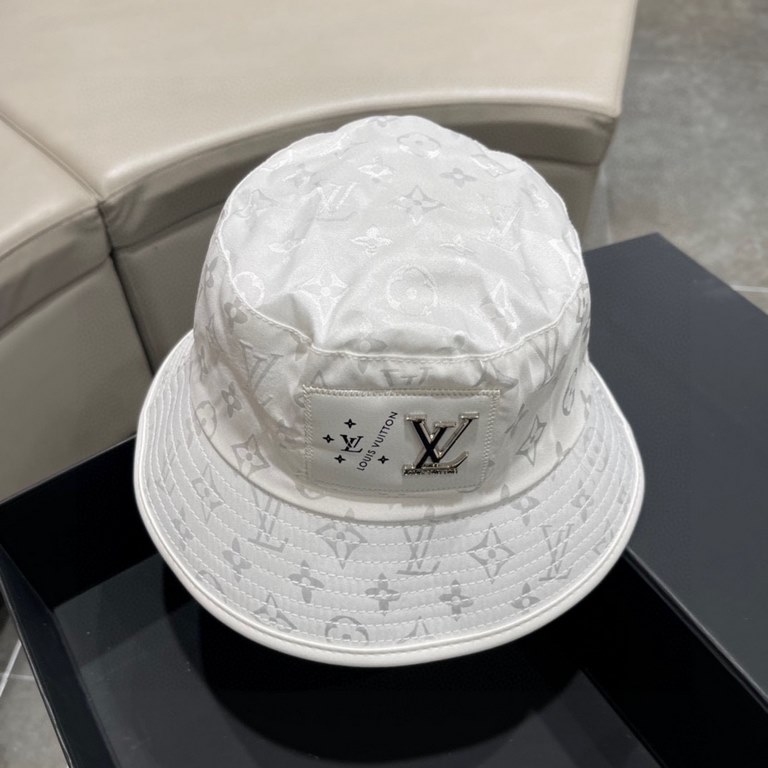 lv Louis Vuitton  2023 early spring new original single LV fisherman's hat, simple atmosphere Individuality full of exquisite embroidery design Full of fashion sense   This hat is definitely worth getting!