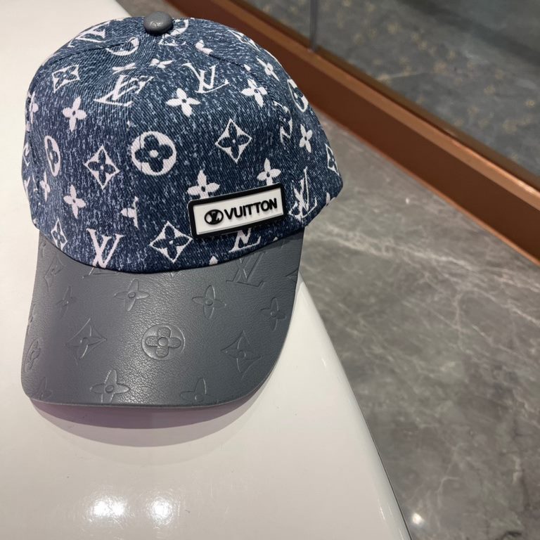 P on the new! Louis Vuitton LouisVuitton   new LV baseball cap, heavy construction   early spring collection of high-end atmosphere, versatile models   men and women!