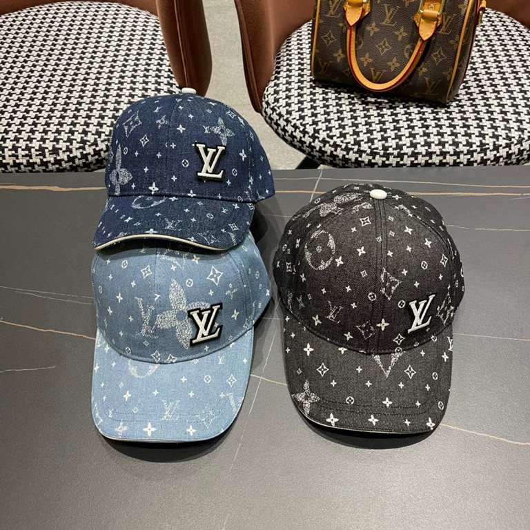 LV (Louis Vuitton) new original single baseball cap, counter 11 open mold customized quality is superb, the base head circumference 57 adjustable.