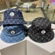 lv Louis Vuitton's latest patchwork denim fisherman's hat arrived    new fisherman's hat , novelty and fashion.