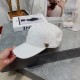 Louis Vuitton LV   Milan counter new hat female foreign full embroidery baseball cap, show face small shade sun protection