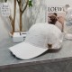 Louis Vuitton LV   Milan counter new hat female foreign full embroidery baseball cap, show face small shade sun protection