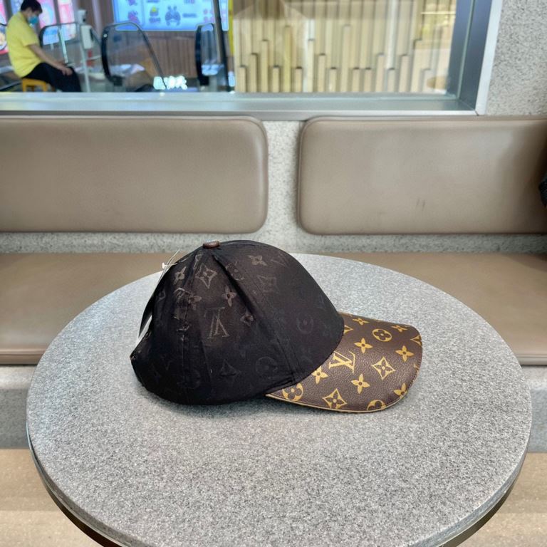 LV Baseball Cap   2023 Early Spring New Louis Vuitton Baseball Cap   Fire shipment, versatile items   casually with a good look The quality is superb   Fashionable versatile