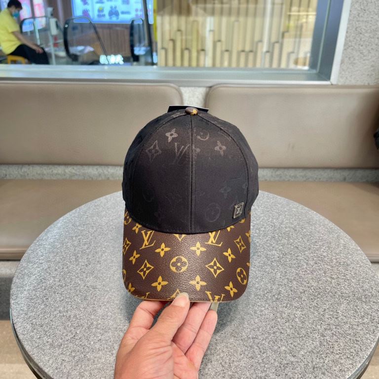 LV Baseball Cap   2023 Early Spring New Louis Vuitton Baseball Cap   Fire shipment, versatile items   casually with a good look The quality is superb   Fashionable versatile