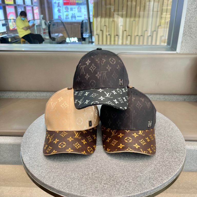 LV Baseball Cap   2023 Early Spring New Louis Vuitton Baseball Cap   Fire shipment, versatile items   casually with a good look The quality is superb   Fashionable versatile