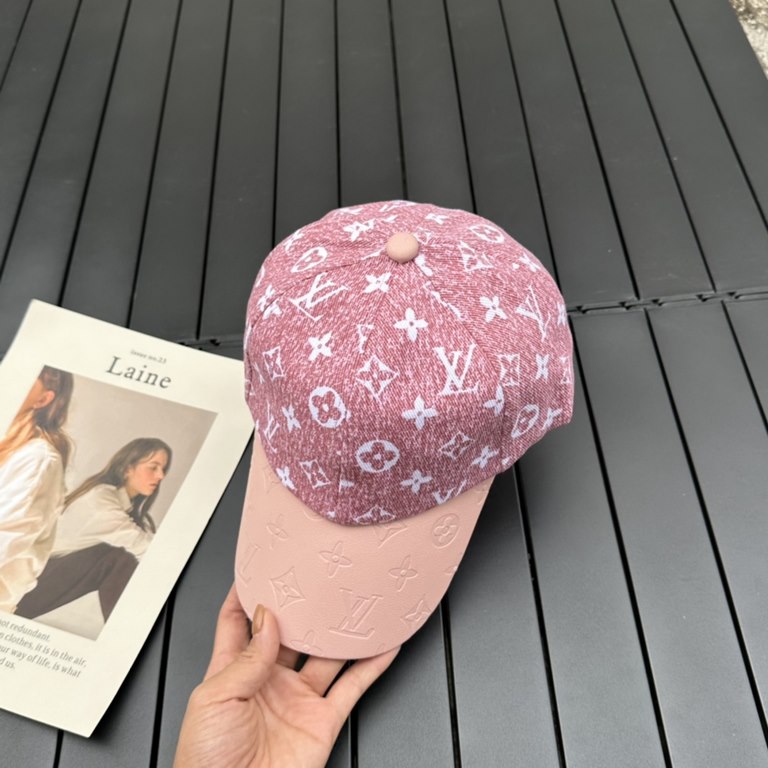 Louis Vuitton Baseball Cap LouisVuitton   New LV baseball cap, heavy construction   perfect old flowers, high-end atmosphere, versatile models   men and women!